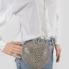 Rhinestone Heart-Shaped Party Clutch
