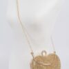 Rhinestone Heart-Shaped Party Clutch