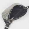 Rhinestone Mesh Fanny Pack – Straw Waist Bag