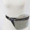 Rhinestone Mesh Fanny Pack – Straw Waist Bag