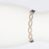 Elastic Belt with Linked Metal Buckle – Sleek Accent