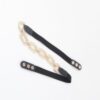 Elastic Belt with Linked Metal Buckle – Sleek Accent