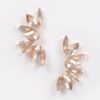 Rhinestone Earrings – Sparkling Accent (2.25 x 1.75 in)