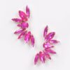 Rhinestone Earrings – Sparkling Accent (2.25 x 1.75 in)