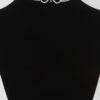 Butterfly Choker Necklace with Jeweled Accent