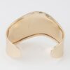 Minimal Abstract Sculptural Cuff Bracelet