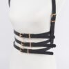 Vegan Leather Harness – Structured Layering Accessory