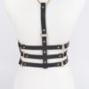 Vegan Leather Harness – Structured Layering Accessory
