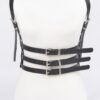 Vegan Leather Harness – Structured Layering Accessory