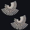 Rhinestone Party Earrings – Statement Sparkle