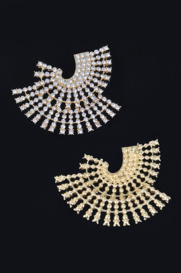 Rhinestone Party Earrings – Statement Sparkle