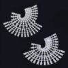 Rhinestone Party Earrings – Statement Sparkle