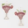 Jeweled Fruit Cocktail Drop Earrings