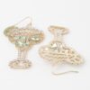 Jeweled Lime Cocktail Drop Earrings – Vibrant Accents