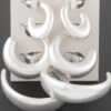 Minimal Open Hoop Earring Set – Open Silhouette
