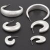 Minimal Open Hoop Earring Set – Open Silhouette
