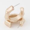 Skeleton Hoop Earrings – Openwork Mini Hoops