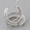 Interlaced Hoop Earrings – Textured 1-inch Hoops