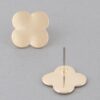 Clover Stud Earrings – Polished Mini Clover