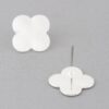 Clover Stud Earrings – Polished Mini Clover