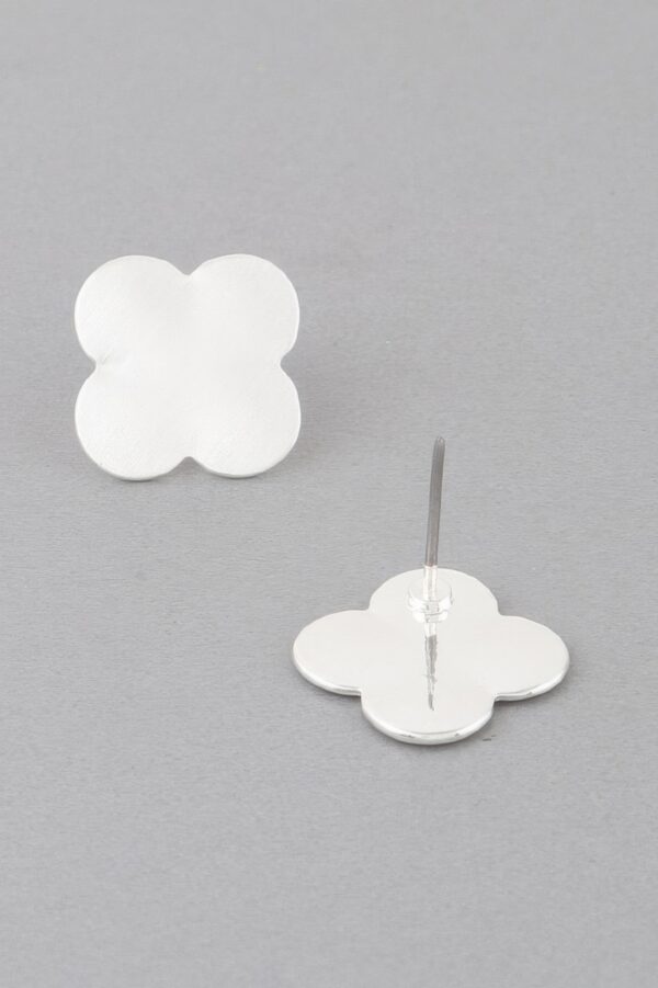 Clover Stud Earrings – Polished Mini Clover