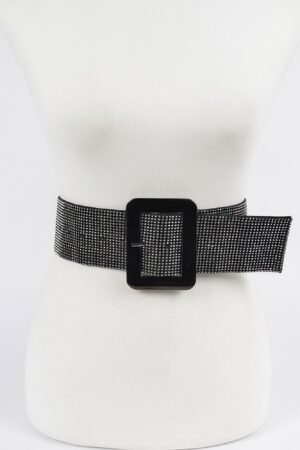 Wide Rhinestone Belt – 2.5 inch Glam Waist