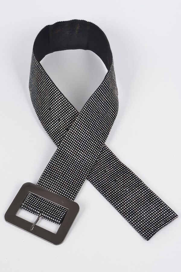 Wide Rhinestone Belt – 2.5 inch Glam Waist