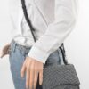Rhinestone Top Handle Bag – Structured Evening Clutch