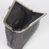 Rhinestone Frame Party Clutch – Structured Sparkle