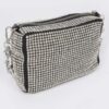 Oversized Rhinestone Bag with Link Chain Strap