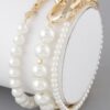 Multi Pearl Chain Bracelet – Layered Chain Detail