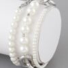 Multi Pearl Chain Bracelet – Layered Chain Detail