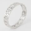 Curb Chain Open Cuff Bracelet – Dimensional Silhouette
