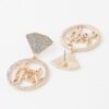 I Said Yes Rhinestone Drop Earrings – Bridal Sparkle