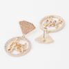 I Said Yes Rhinestone Drop Earrings – Bridal Sparkle