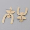 Multi-Shape Arch Earrings – Layered Geometric Silhouette
