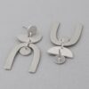 Multi-Shape Arch Earrings – Layered Geometric Silhouette