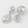 Abstract Pearl Shell Drop Earrings