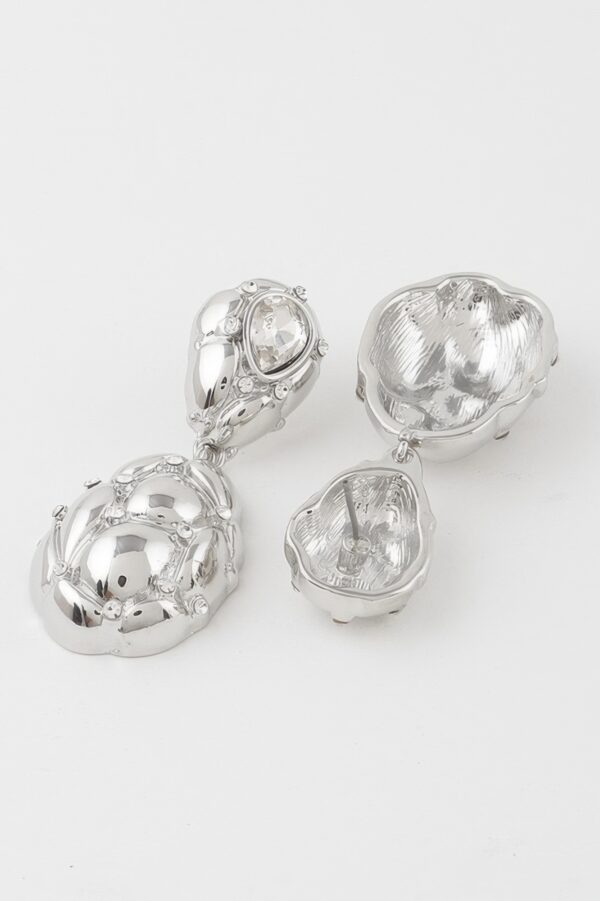 Abstract Pearl Shell Drop Earrings