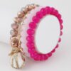 Multi Seashell Crystal Bracelet – Stacked Shell Charm
