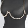 Rhinestone Bra Chain – Layered Sparkle Overlay