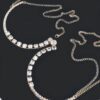 Rhinestone Bra Chain – Layered Sparkle Overlay