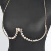 Rhinestone Bra Chain – Cascading Layered Sparkle