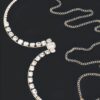 Rhinestone Bra Chain – Cascading Layered Sparkle
