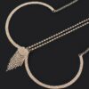 Rhinestone Bra Chain – Contoured Sparkle Accent