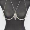 Rhinestone Bra Chain – Contoured Sparkle Accent