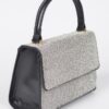 Rhinestone Top-Handle Evening Bag – Structured Sparkle