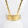 Plus-Size Vegan Harness – Metal Buckle Accent
