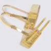 Plus-Size Vegan Harness – Metal Buckle Accent