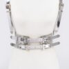 Plus-Size Vegan Harness – Metal Buckle Accent